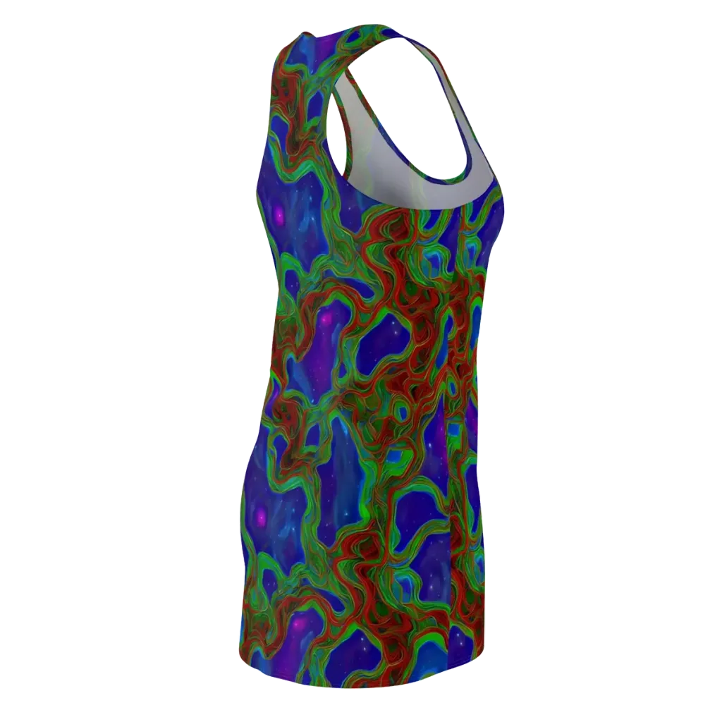 Astro Rapture on Racerback Dress — Back Side