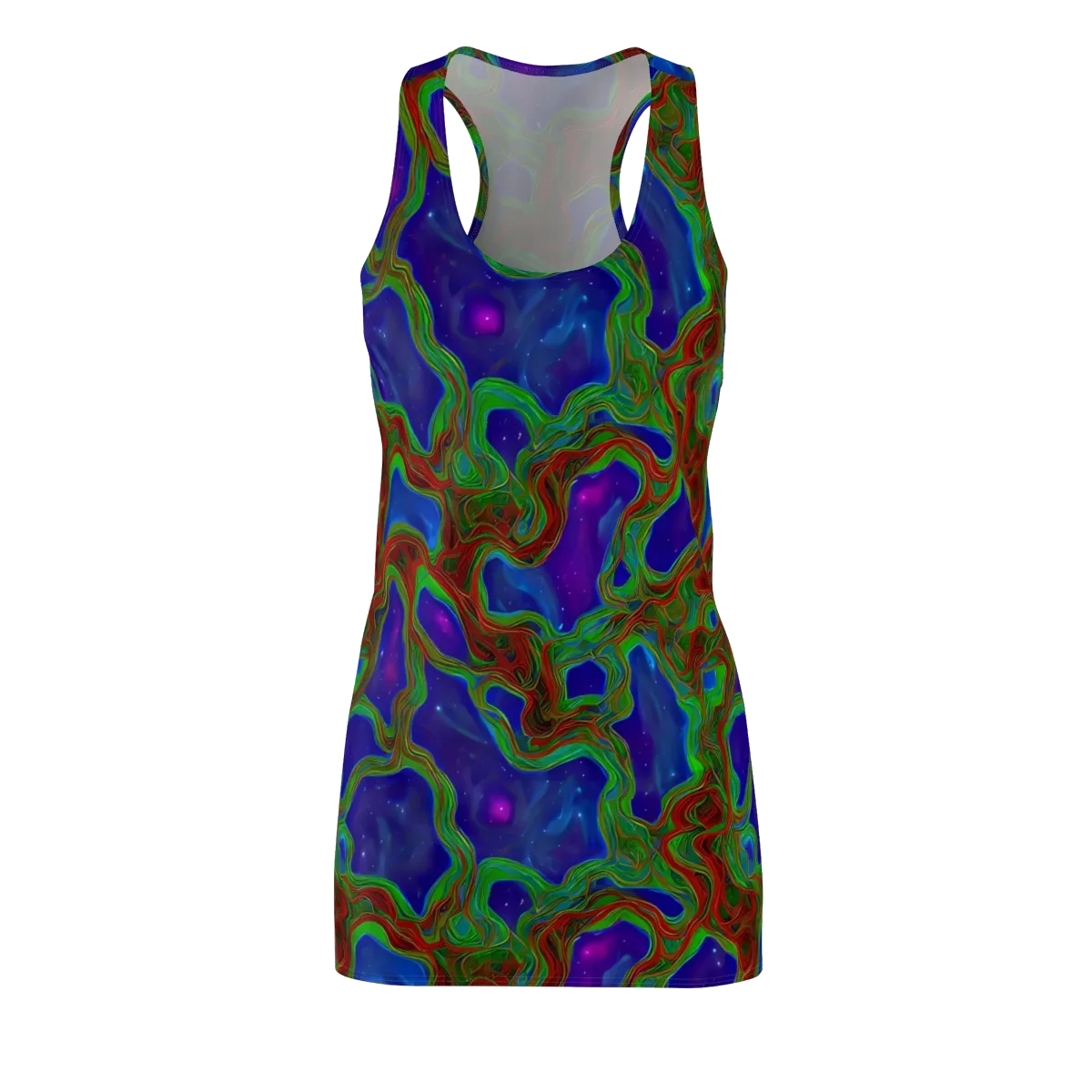 Astro Rapture on Racerback Dress — Front
