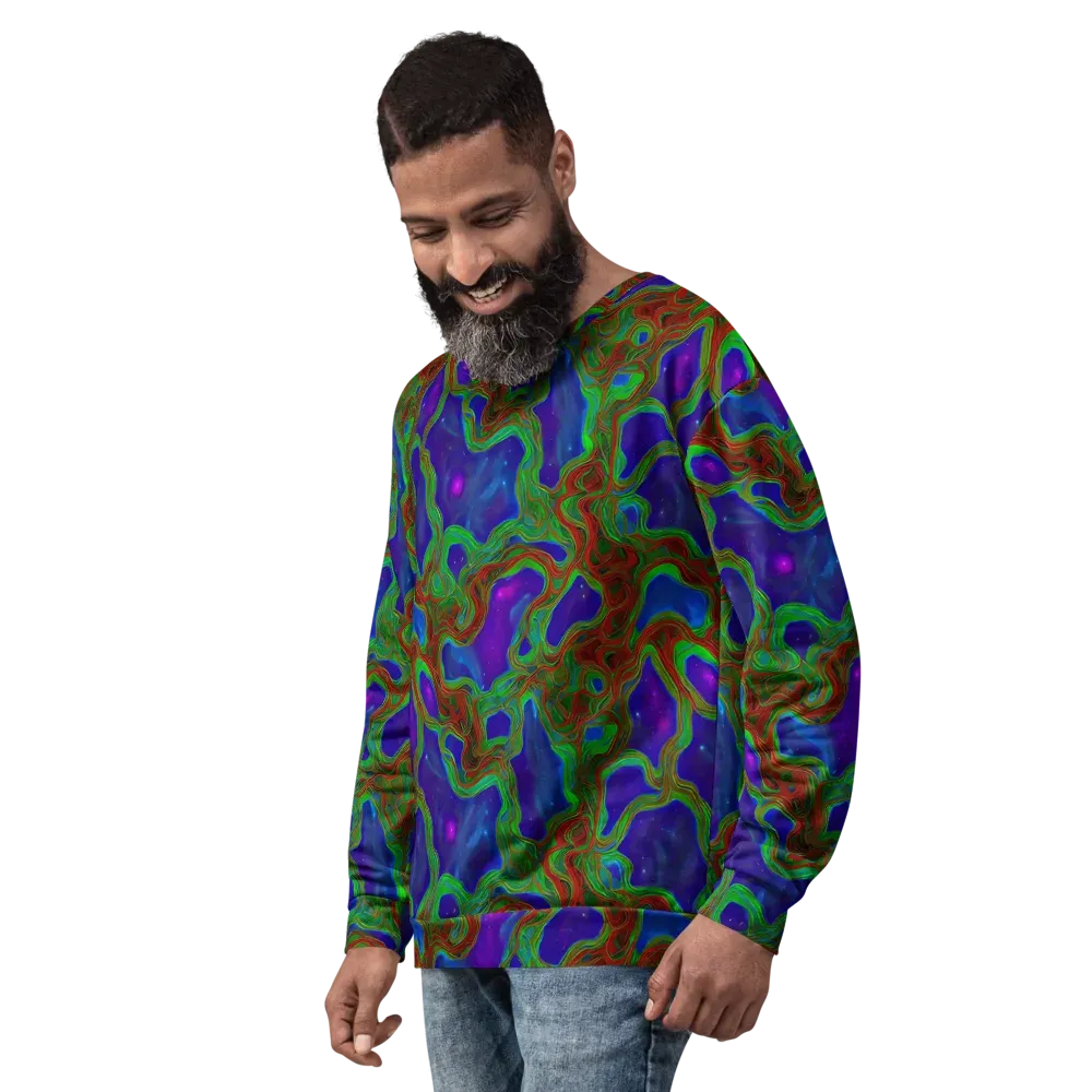 Astro Rapture on Sweatshirt — Left Front