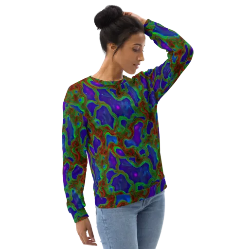 Astro Rapture on a Sweatshirt