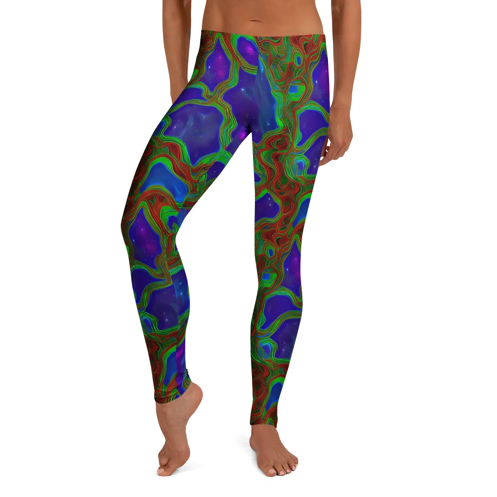 Astro Rapture on Leggings — Front