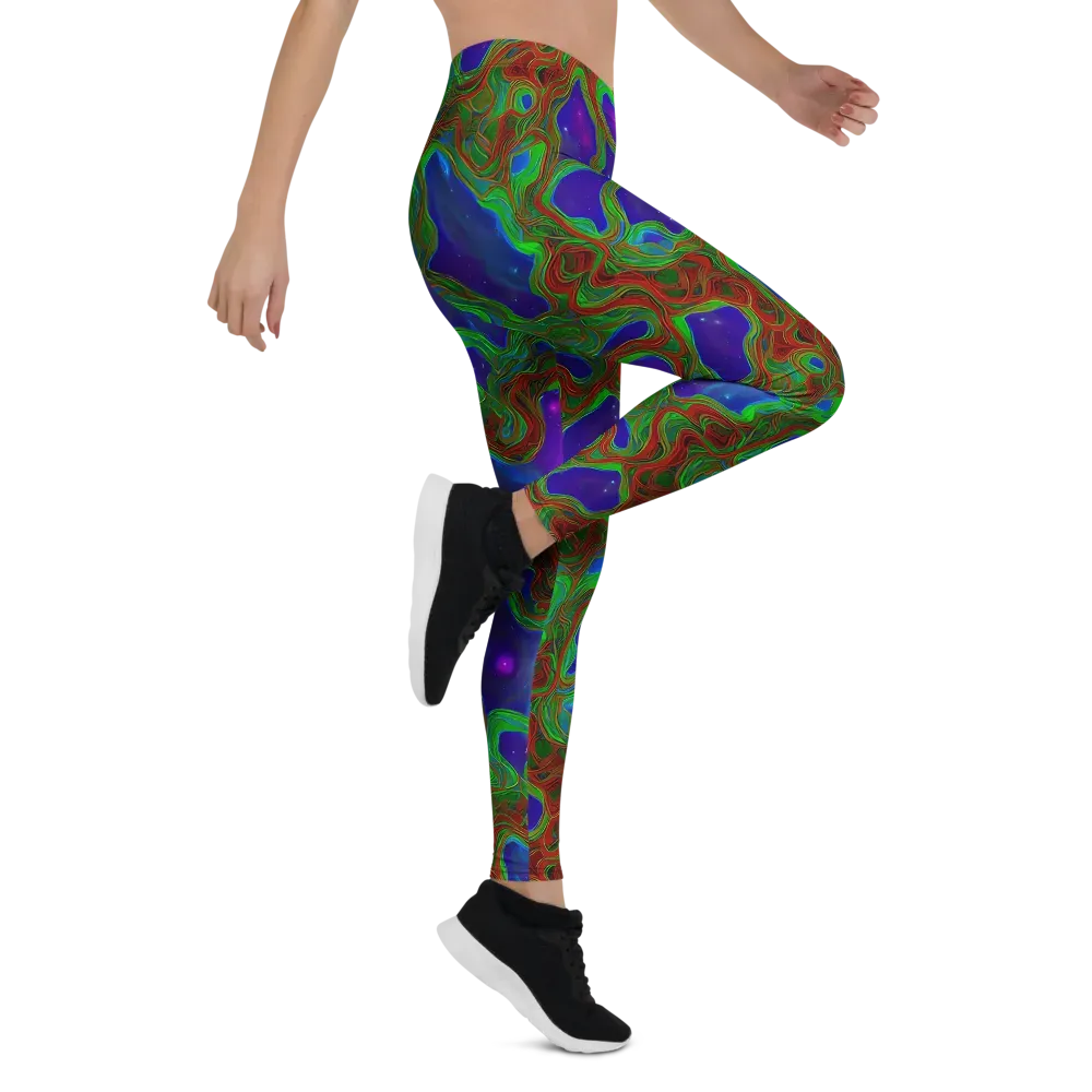 Astro Rapture on Leggings — Right