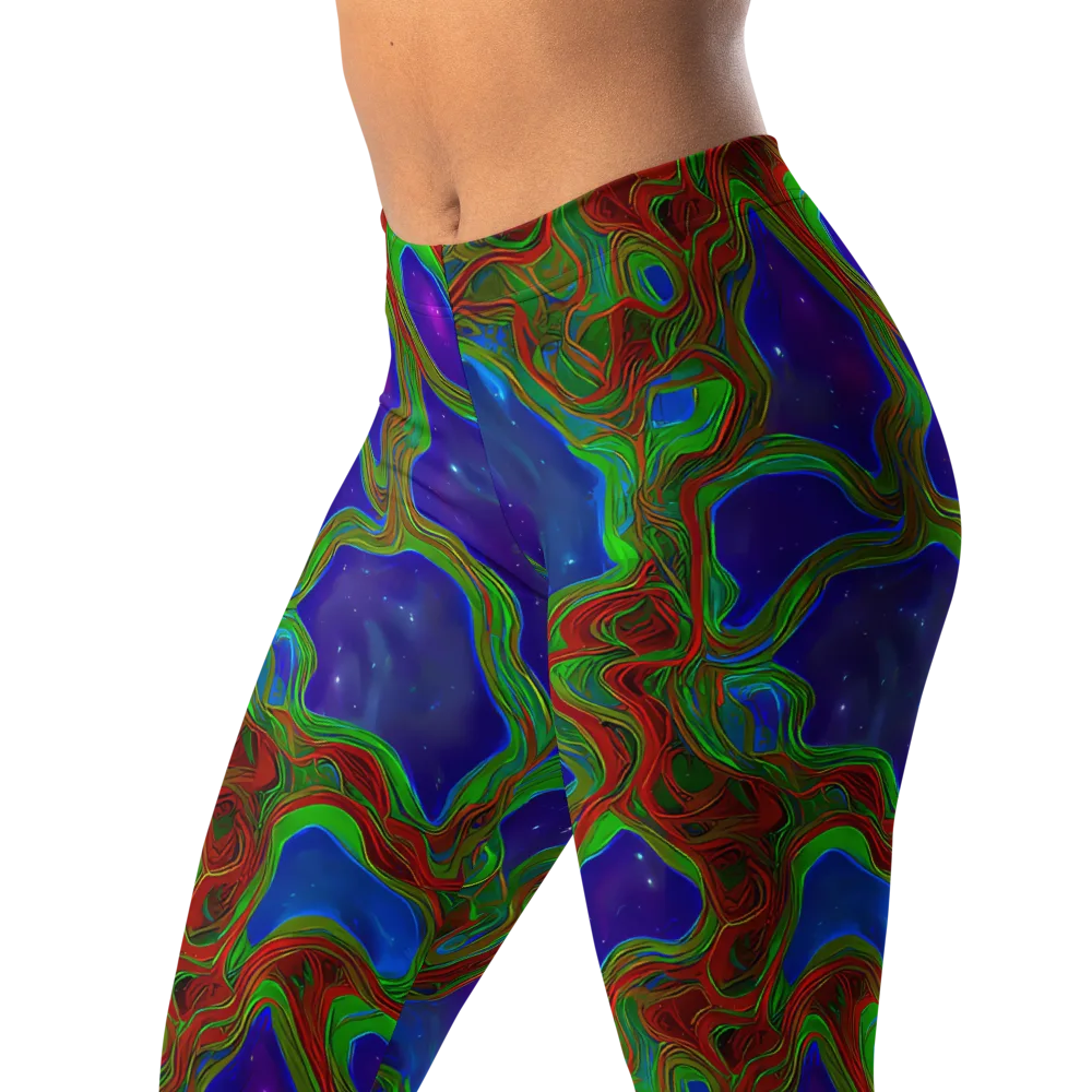 Astro Rapture on Leggings — Left Front