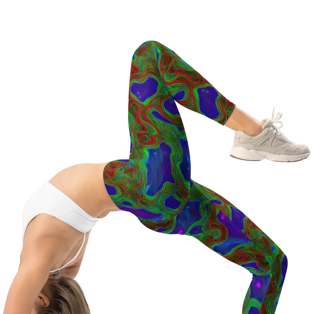 Astro Rapture on Leggings — Right