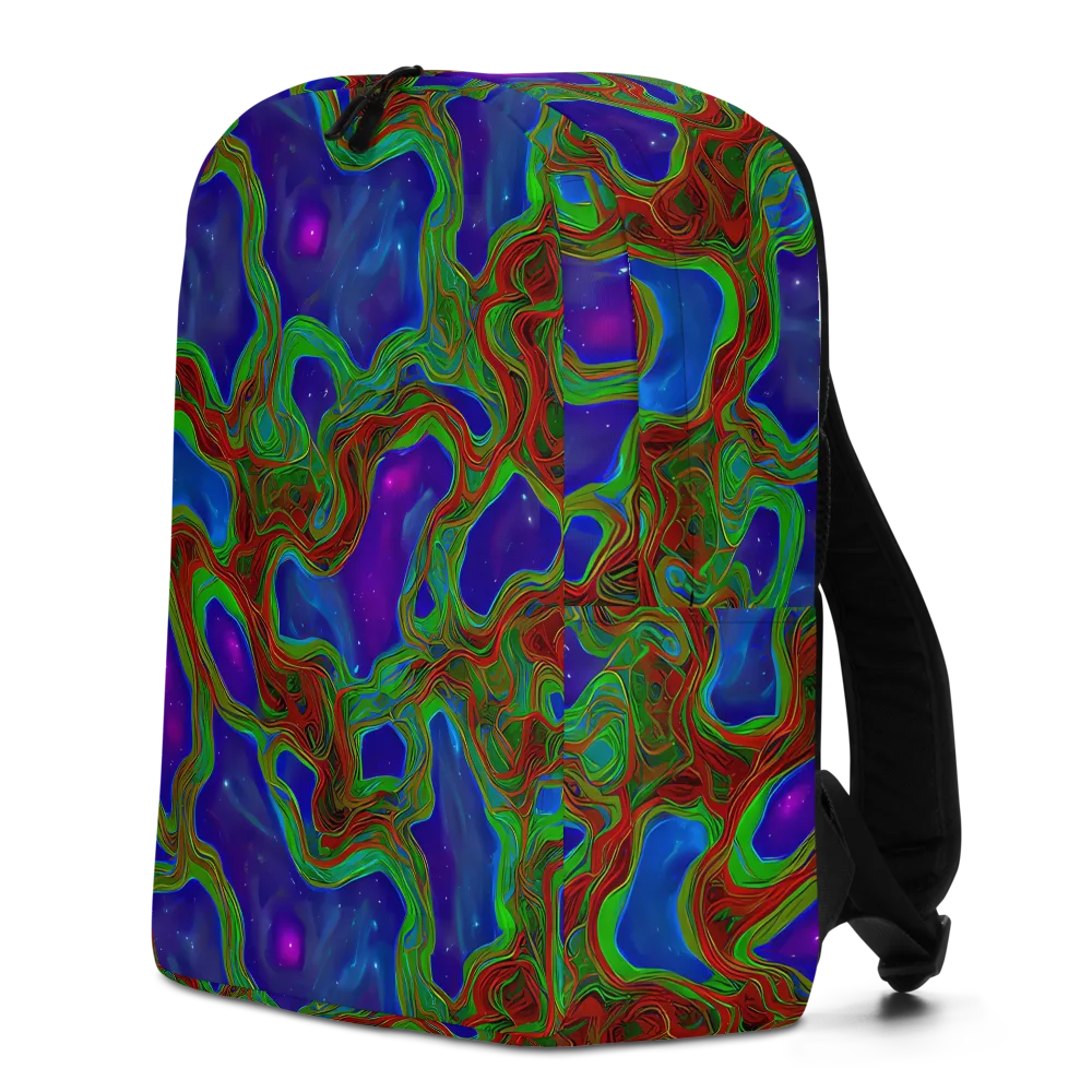 Astro Rapture on Minimalist Backpack — Left