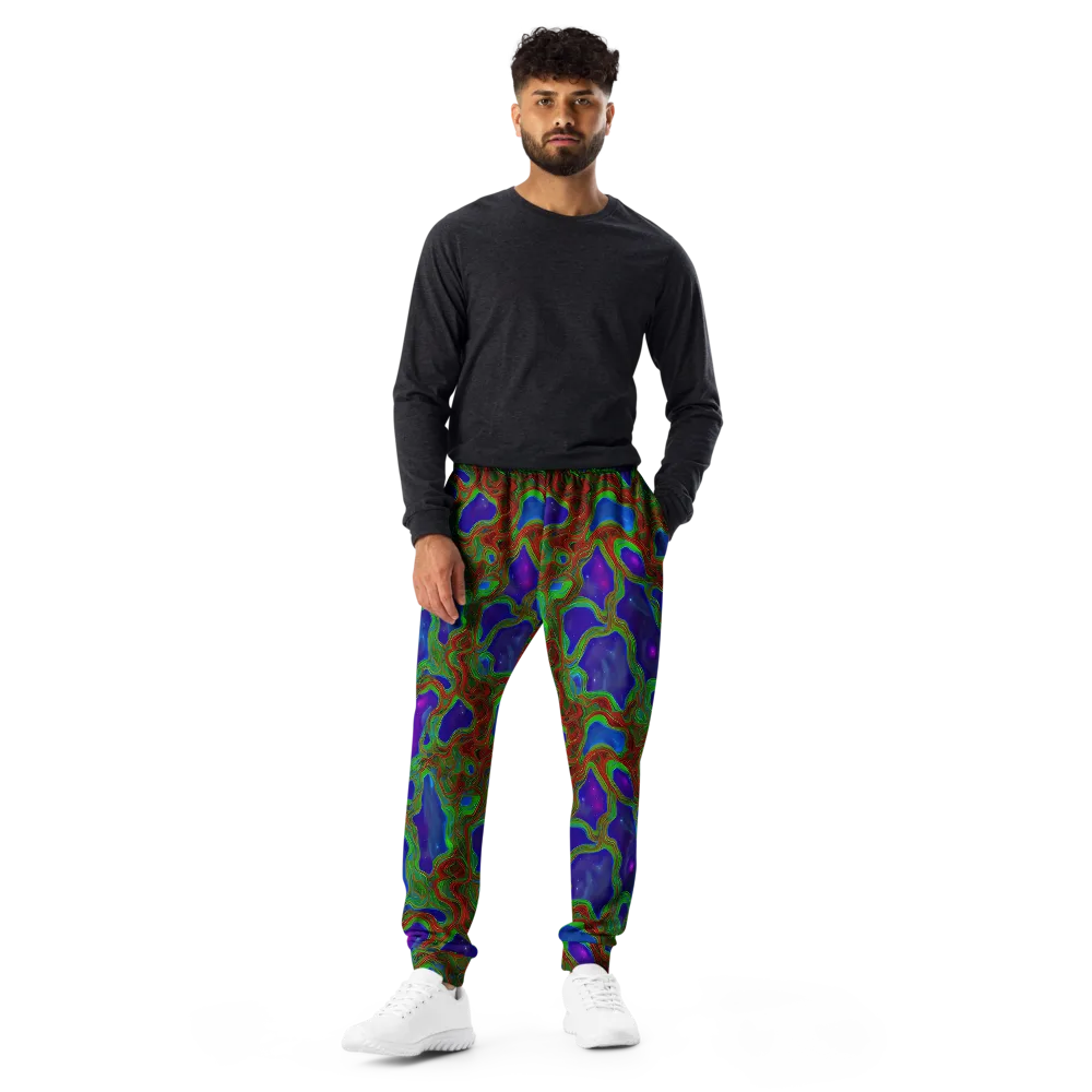 Astro Rapture on Men's Joggers — Front