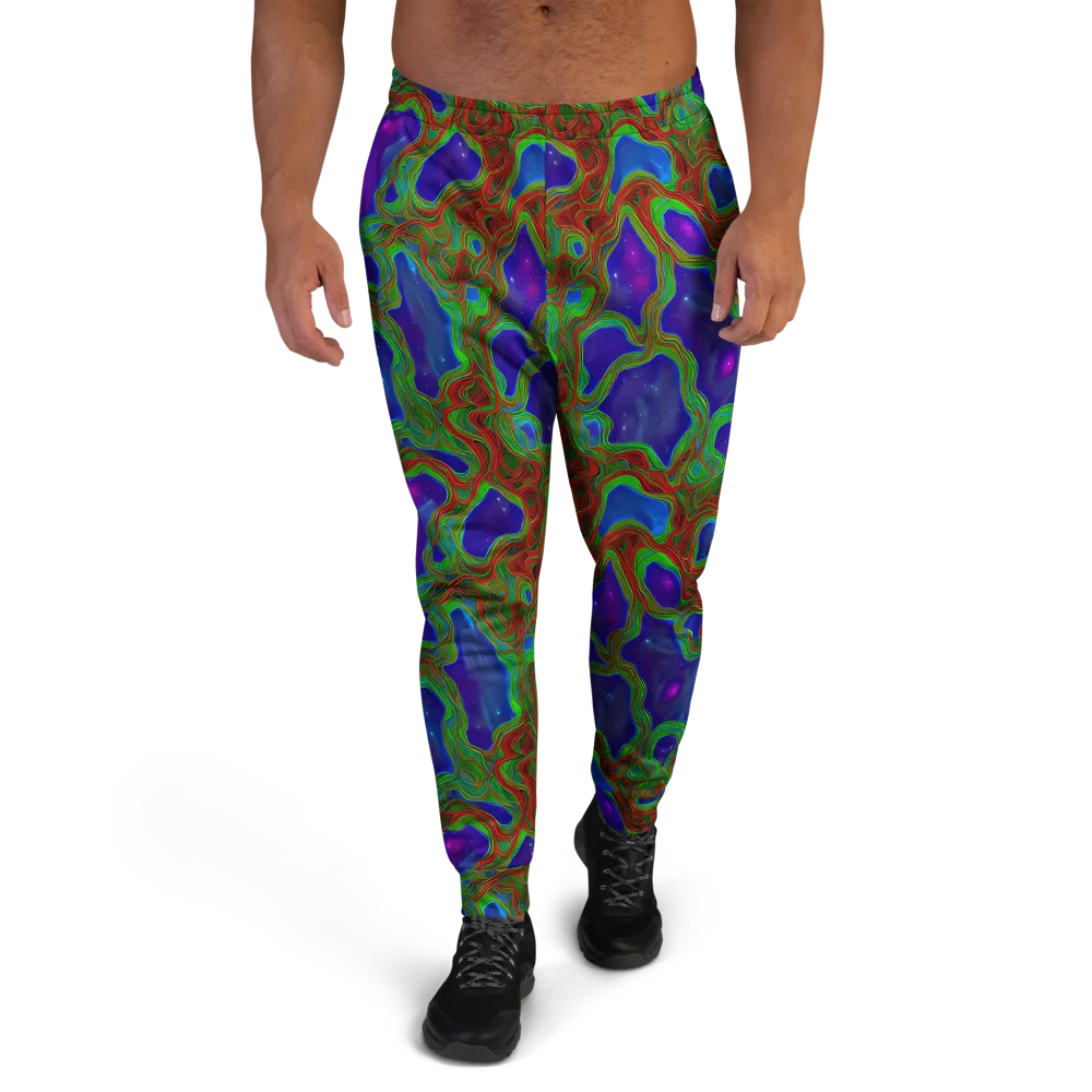 Astro Rapture on Men's Joggers — Front