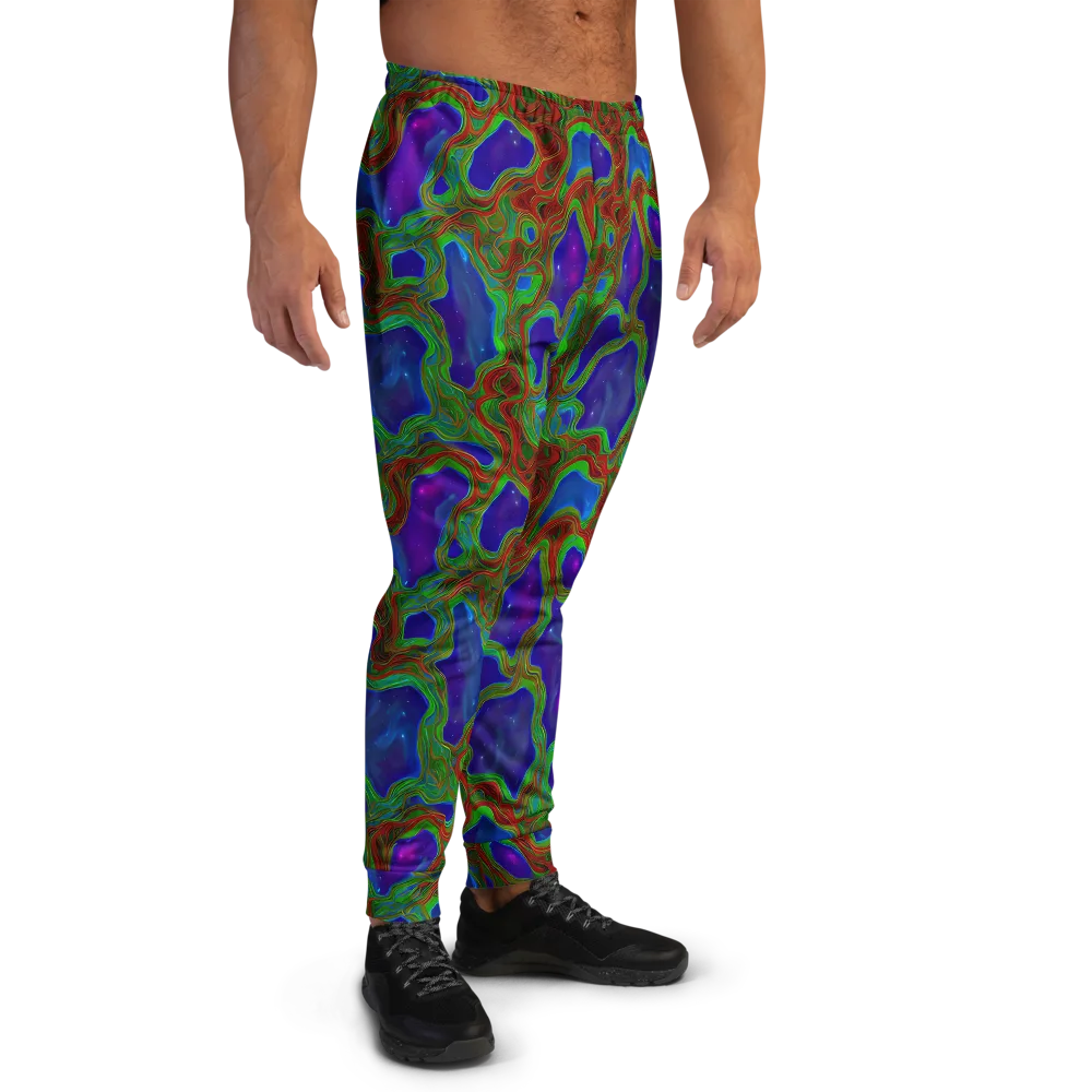 Astro Rapture on Men's Joggers — Right
