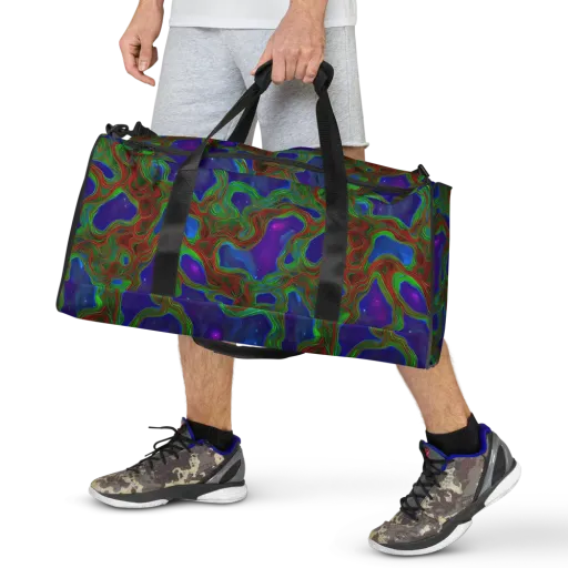 Astro Rapture on a Duffle Bag