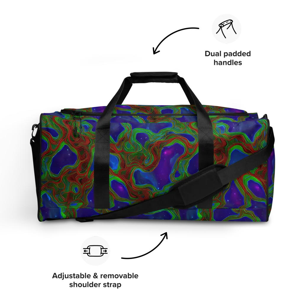 Astro Rapture on Duffle Bag — Front