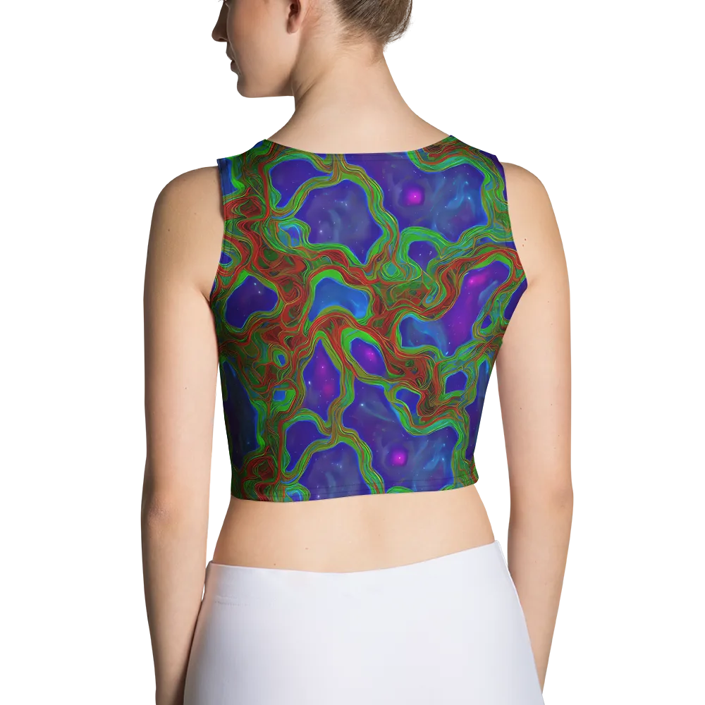 Astro Rapture on Crop Top — Back