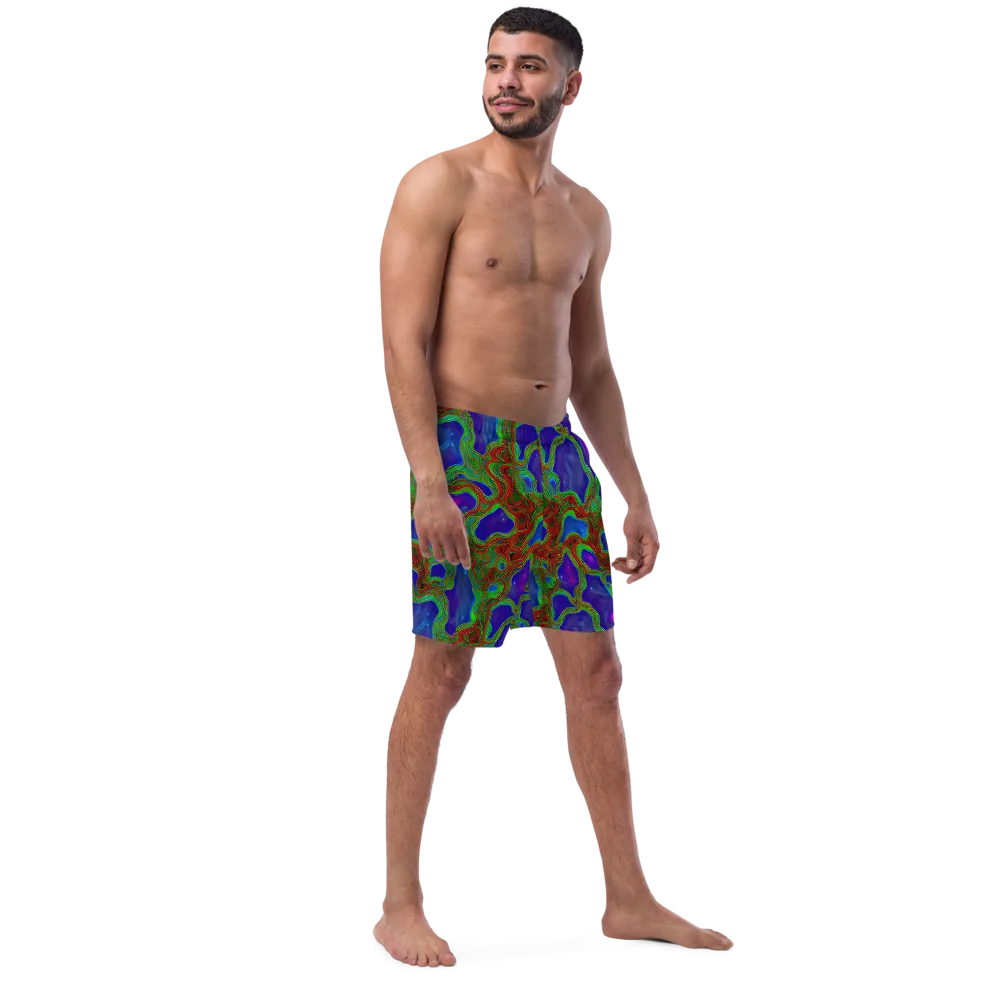 Astro Rapture on Swim Trunks — Right Front