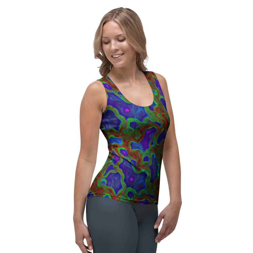 Astro Rapture on Women's Tank Top — Right Front