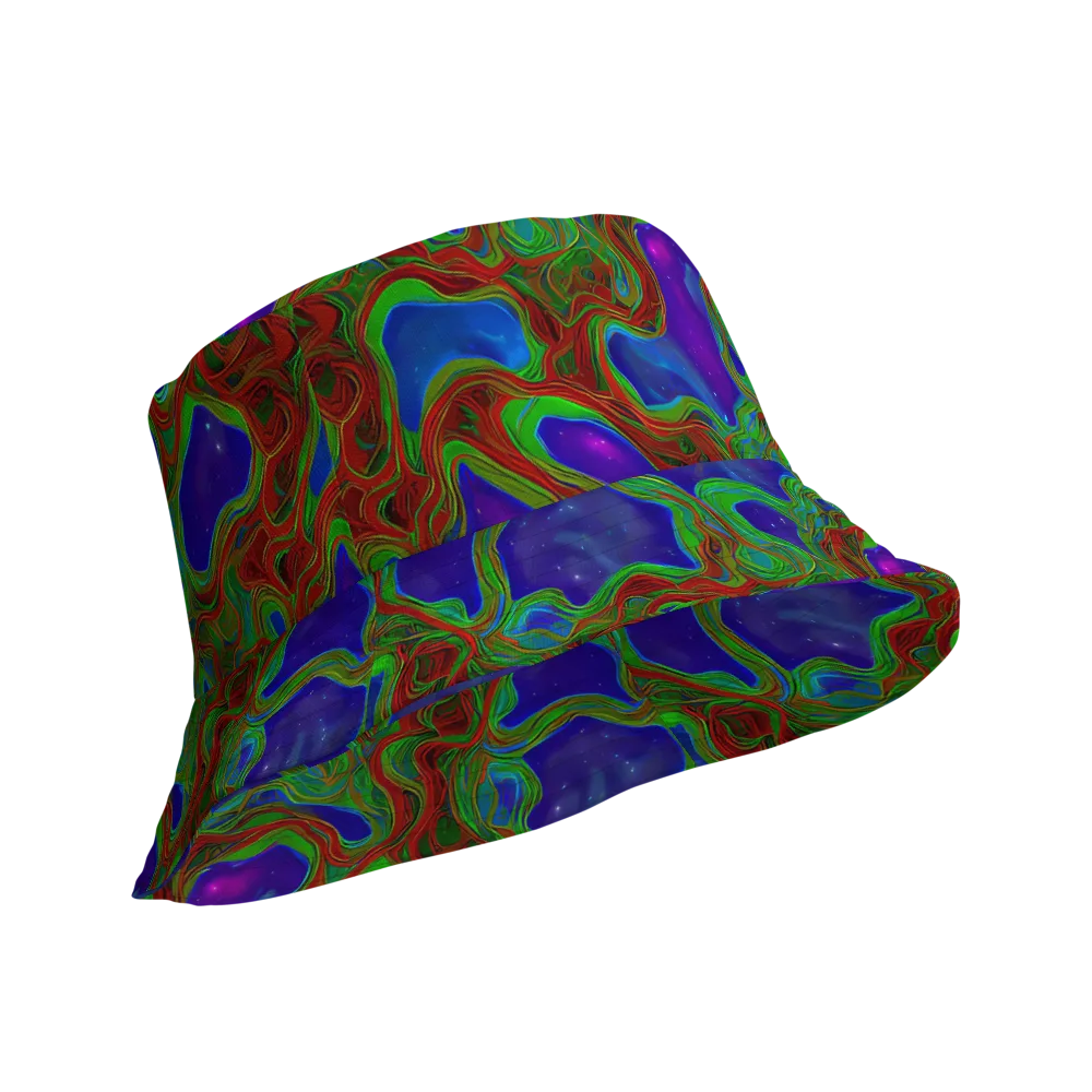Astro Rapture on Reversible Bucket Hat — Product details Outside