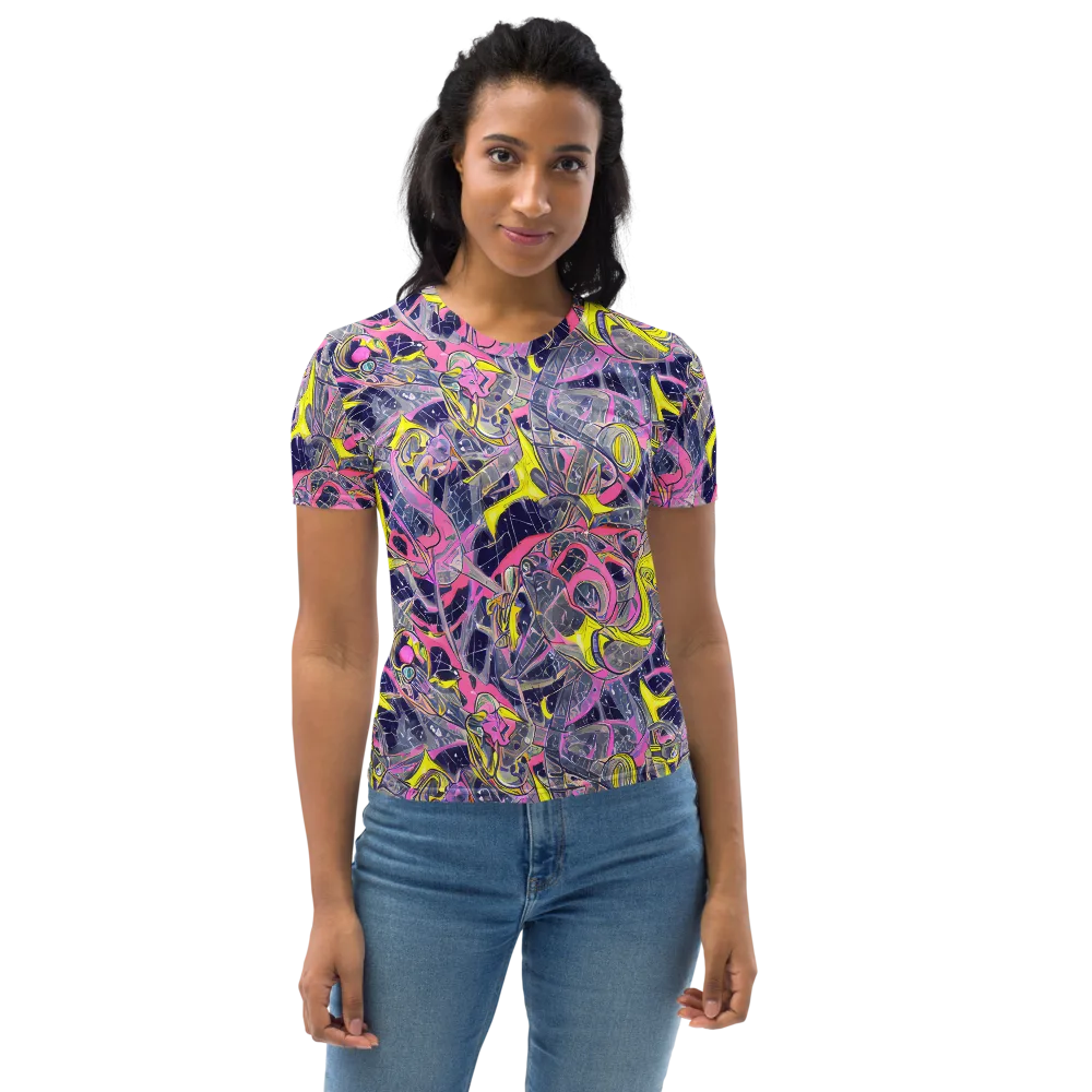 Synthetic Garden on Women's Crew Neck T-Shirt — Front