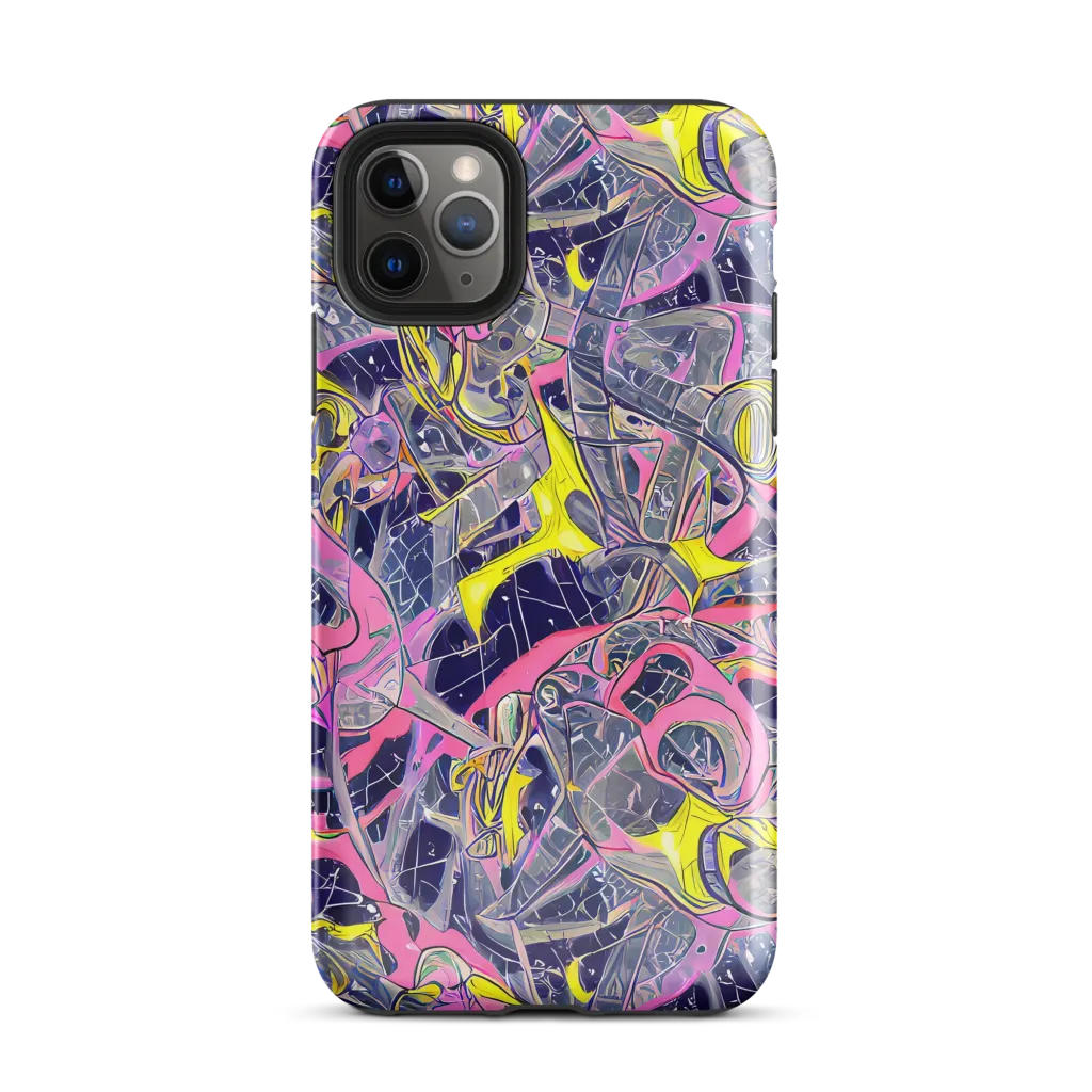 Synthetic Garden on Tough Case for iPhone® — Front