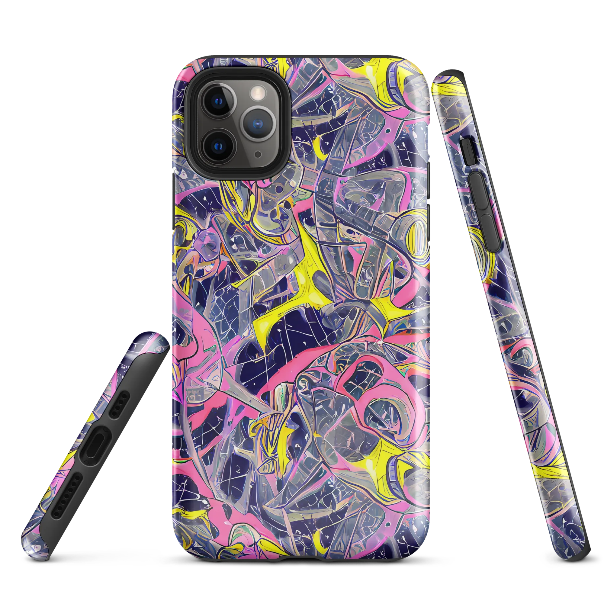 Synthetic Garden on Tough Case for iPhone® — Front