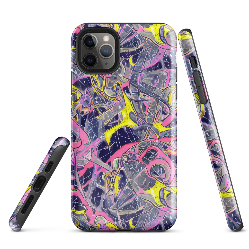Synthetic Garden on Tough Case for iPhone® — Front