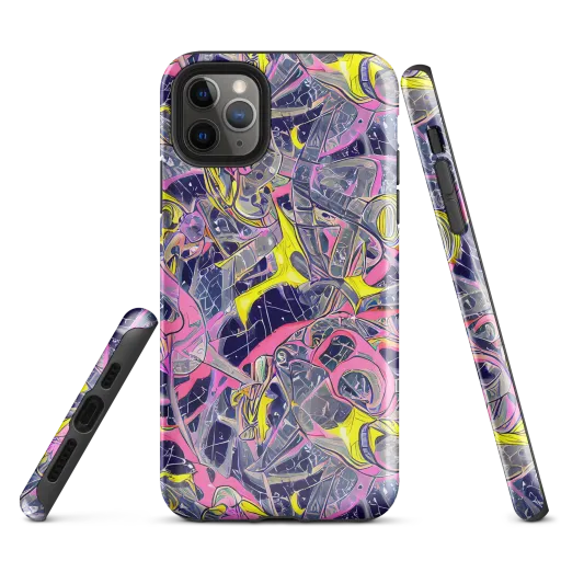 Synthetic Garden on a Tough Case for iPhone®
