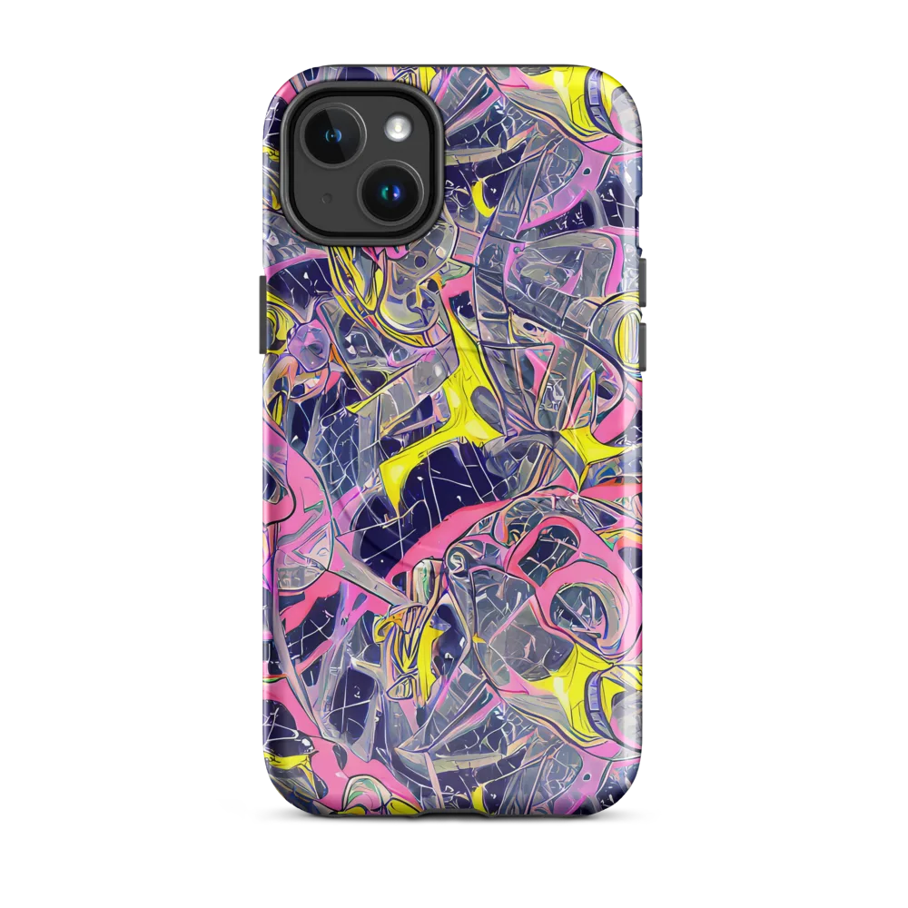 Synthetic Garden on MagSafe Tough Case for iPhone® — Front
