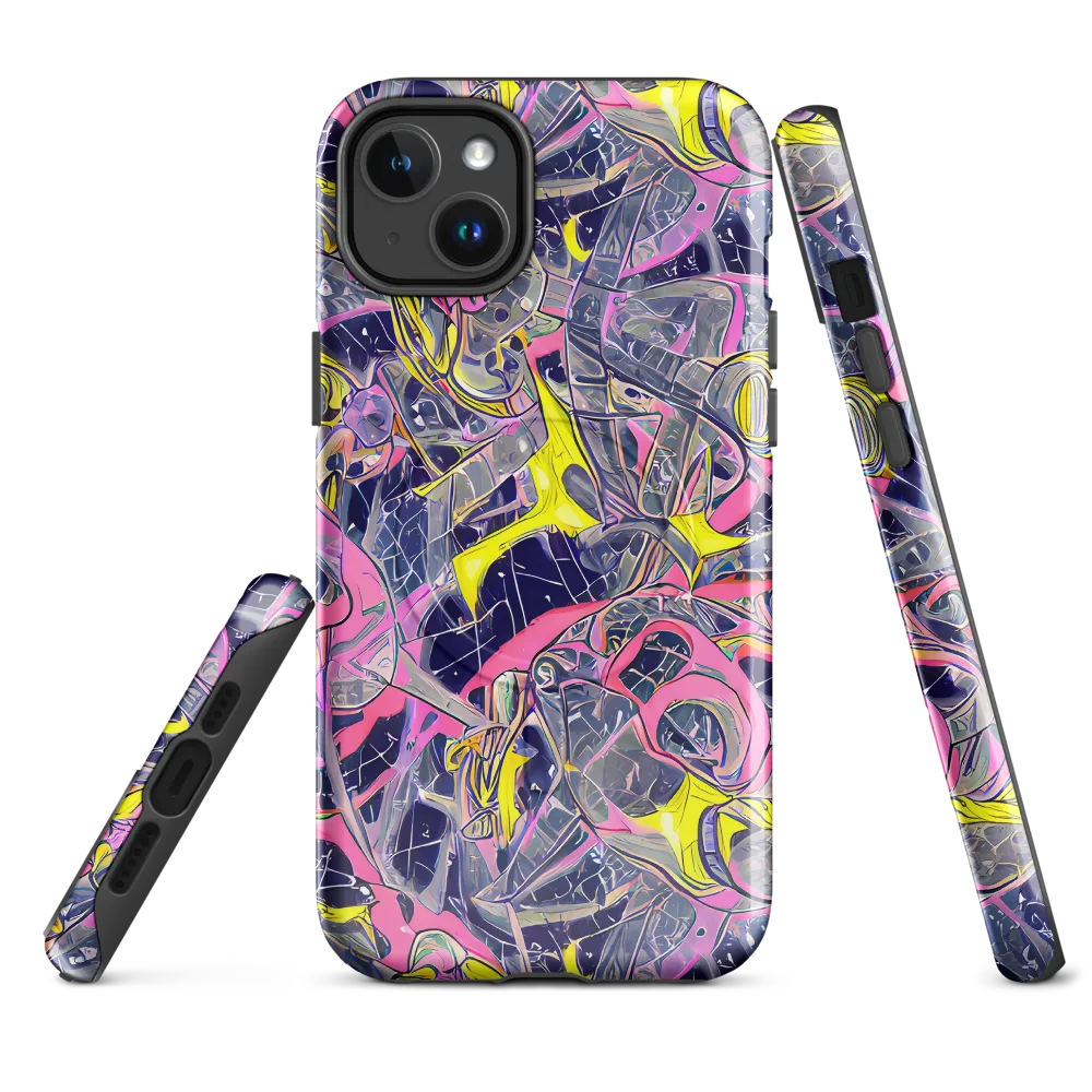 Synthetic Garden on MagSafe Tough Case for iPhone® — Front