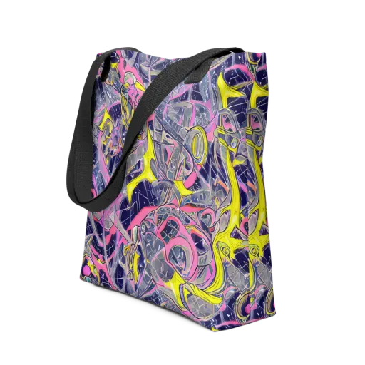 Synthetic Garden on a Tote Bag