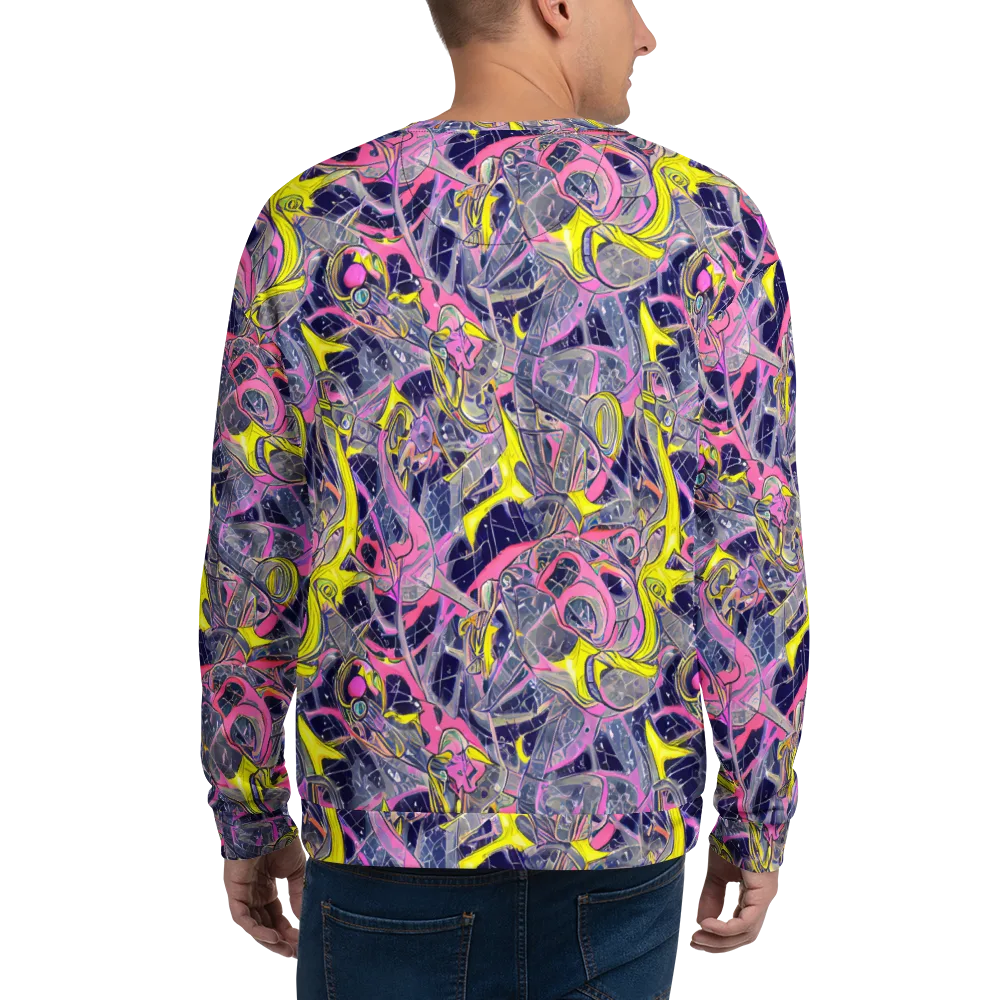 Synthetic Garden on Sweatshirt — Back