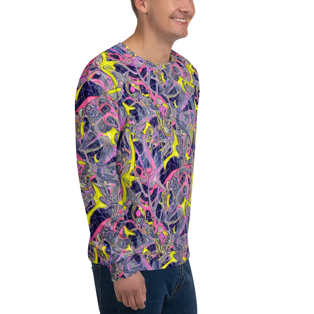 Synthetic Garden on Sweatshirt — Right Front