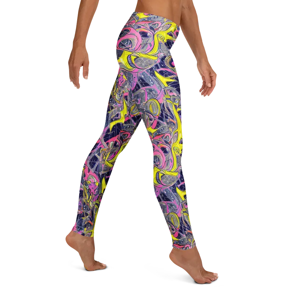 Synthetic Garden on Leggings — Right