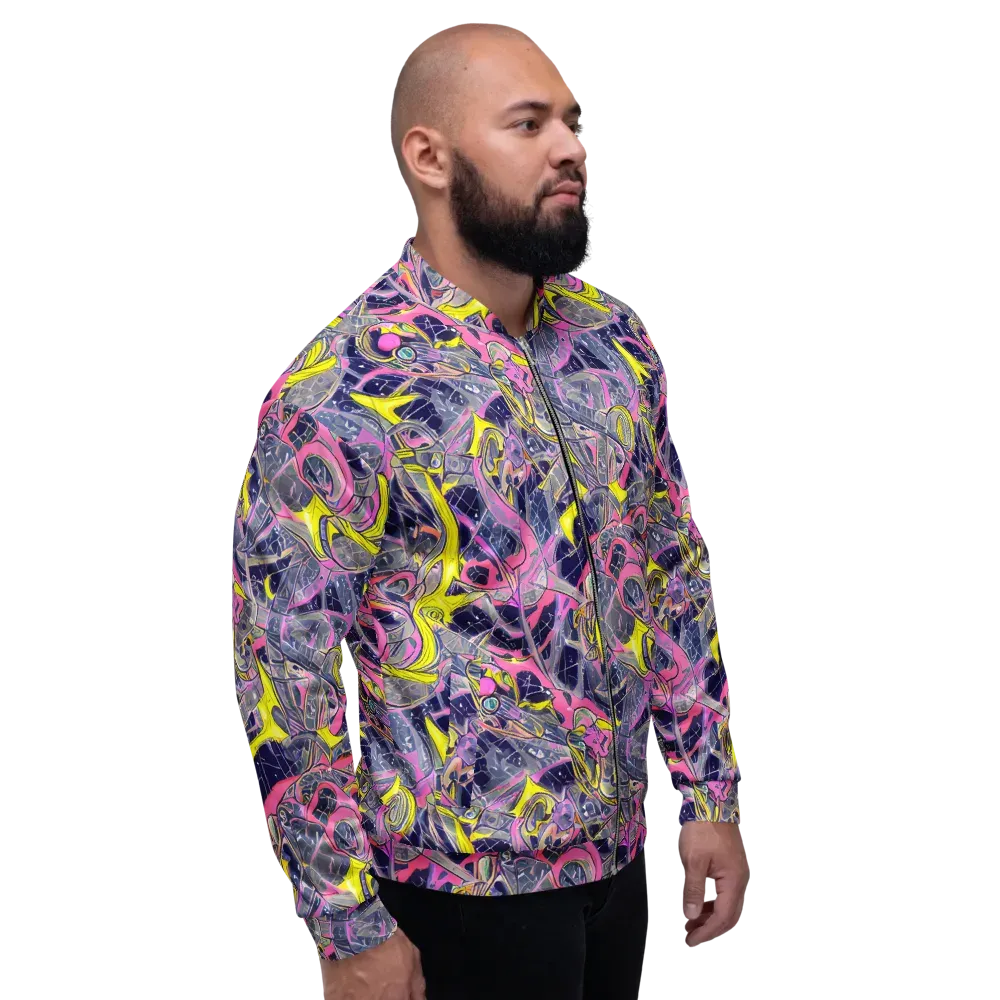 Synthetic Garden on Bomber Jacket — Right