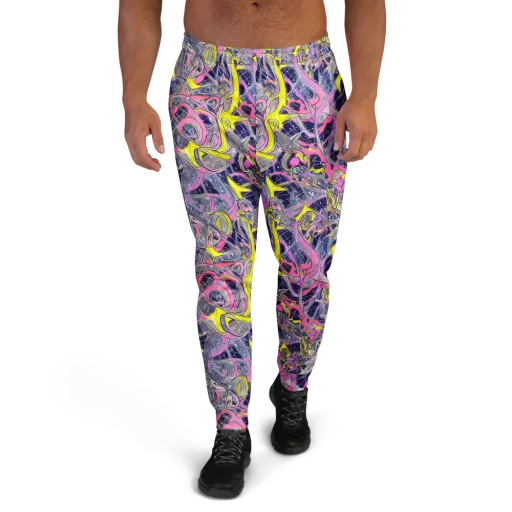 Synthetic Garden on a Men's Joggers