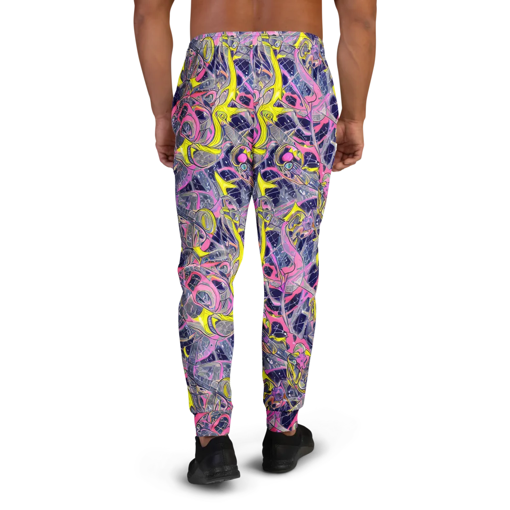 Synthetic Garden on Men's Joggers — Back