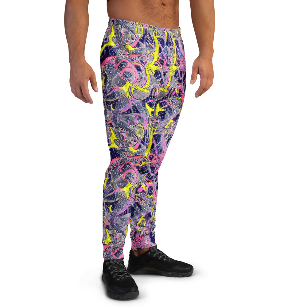 Synthetic Garden on Men's Joggers — Right