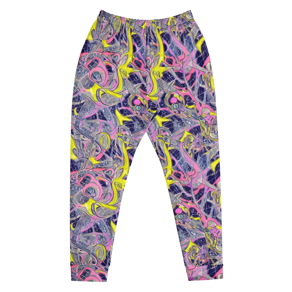 Synthetic Garden on Men's Joggers — Front