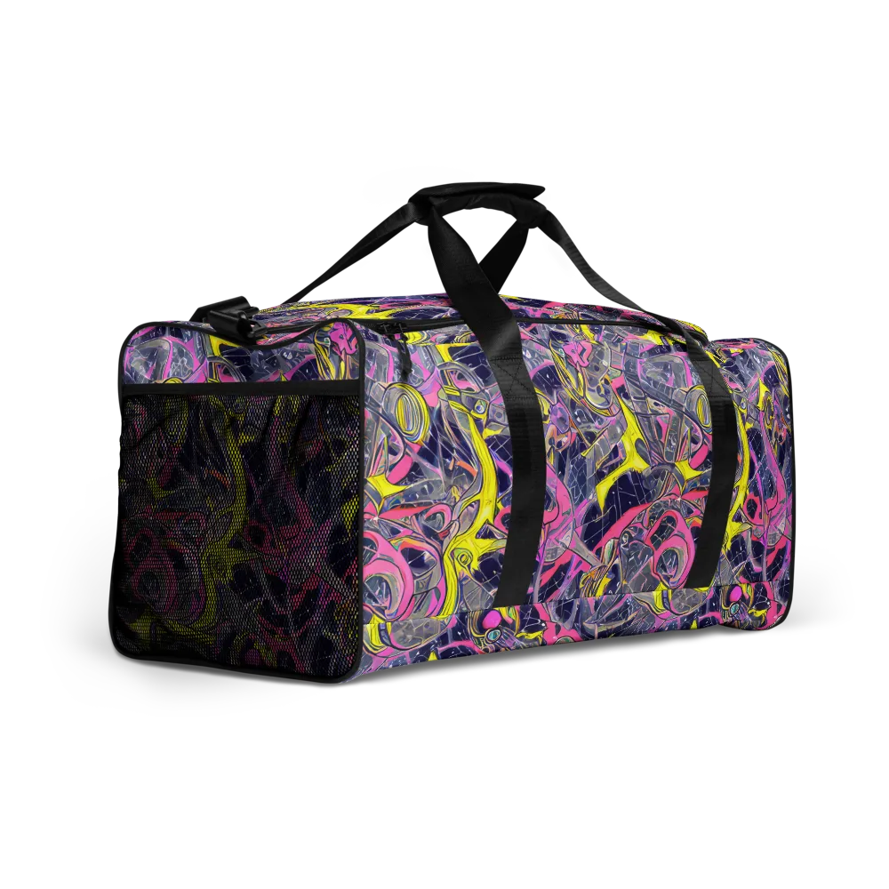 Synthetic Garden on Duffle Bag — Right Front