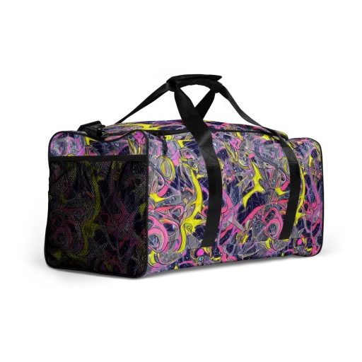 Synthetic Garden on a Duffle Bag