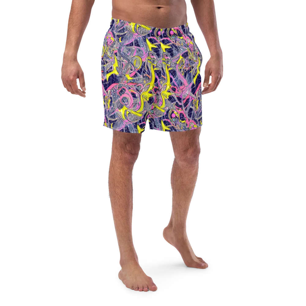 Synthetic Garden on Swim Trunks — Front