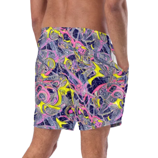 Synthetic Garden on a Swim Trunks