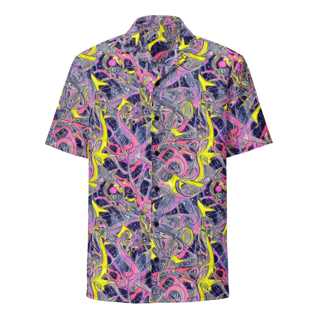 Synthetic Garden on Button Shirt — Front