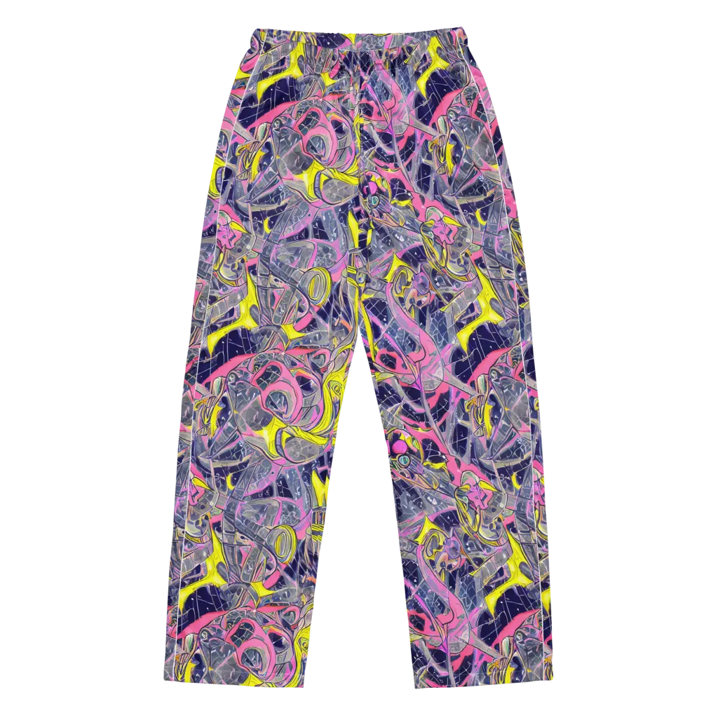 Synthetic Garden on Women's Pajama Pants — Front