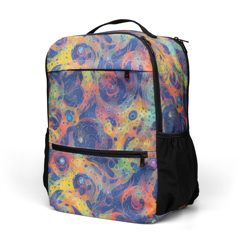 Amoeba Aurora on Utility Backpack — Left Front