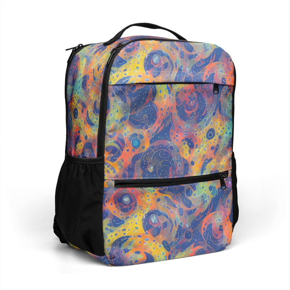 Amoeba Aurora on Utility Backpack — Right Front