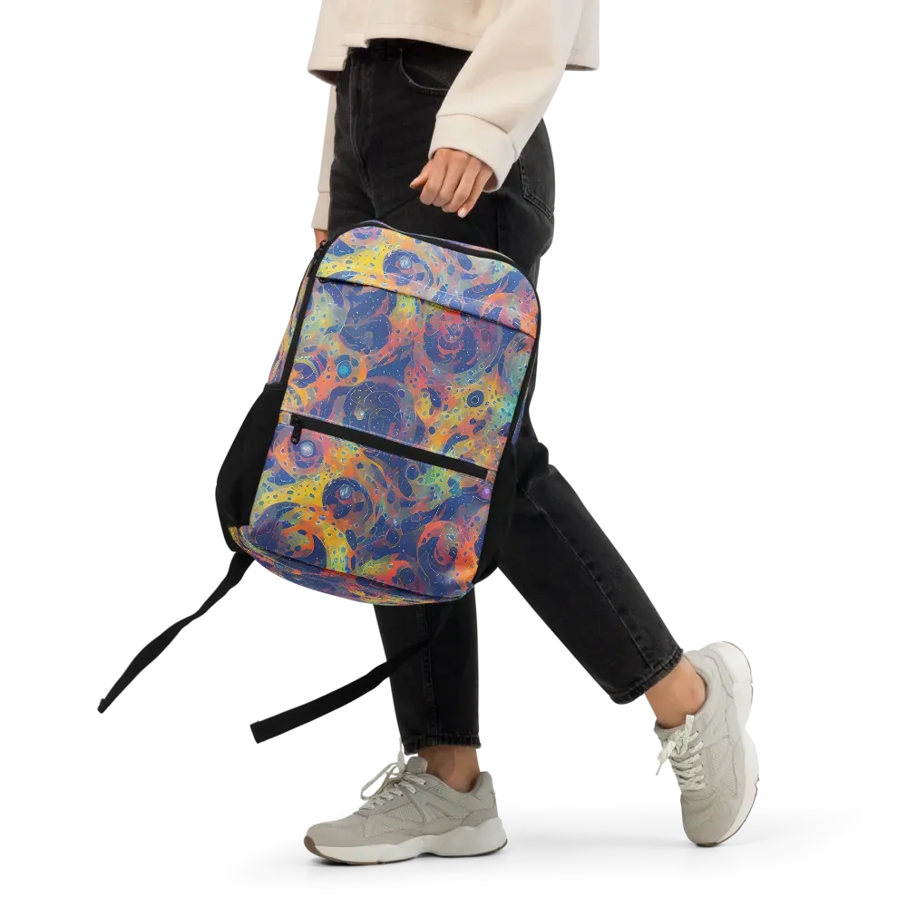 Amoeba Aurora on Utility Backpack — Front