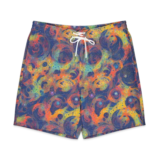 Amoeba Aurora on a Men's Board Shorts