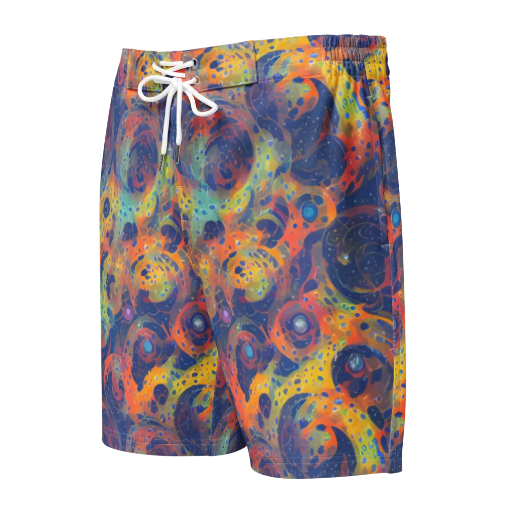 Amoeba Aurora on Men's Board Shorts — Front