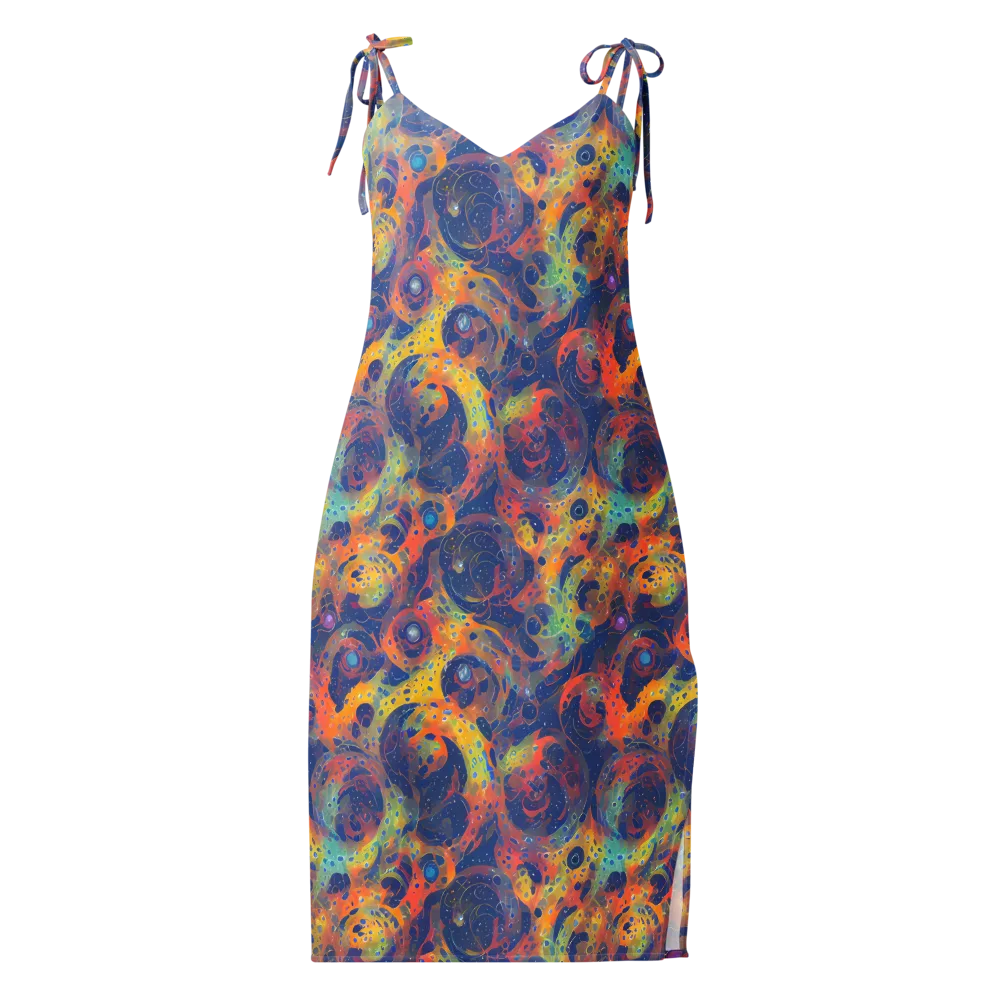 Amoeba Aurora on Slip Dress — Front