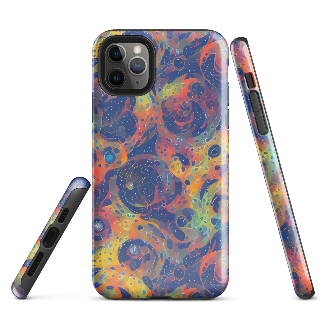 Amoeba Aurora on Tough Case for iPhone® — Front