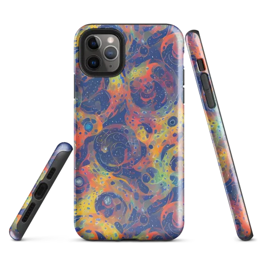 Amoeba Aurora on a Tough Case for iPhone®