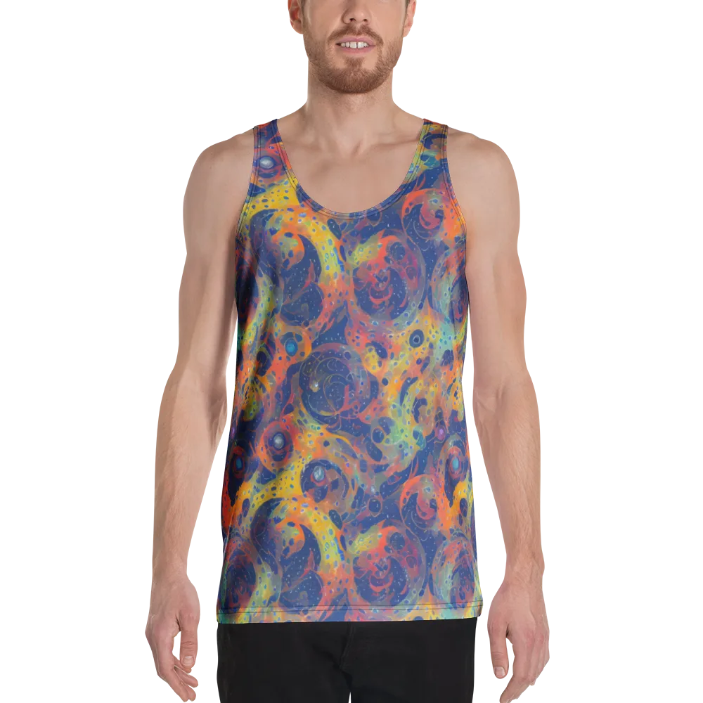 Amoeba Aurora on Men's Tank Top — Front