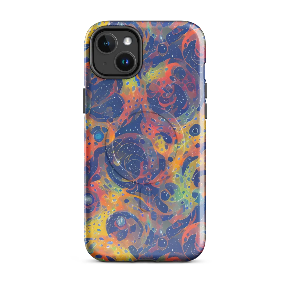 Amoeba Aurora on MagSafe Tough Case for iPhone® — Front